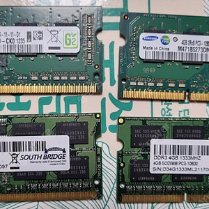 메모리 DDR3 4GB 4개 일괄