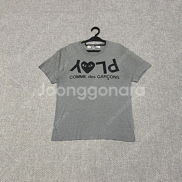 M 꼼데가르송 여성 라운드 반팔티 N.4845--0