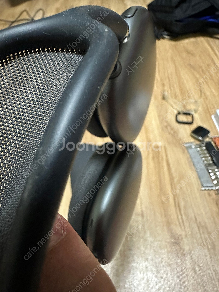 (고장) 에어팟 맥스 스페이스 그레이--3