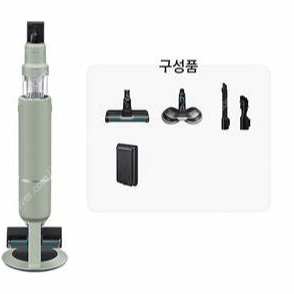 삼성 비스포크 제트 AI 물걸레 청소기 250W VS25C970DWS 세틴 세이지그린 미개봉