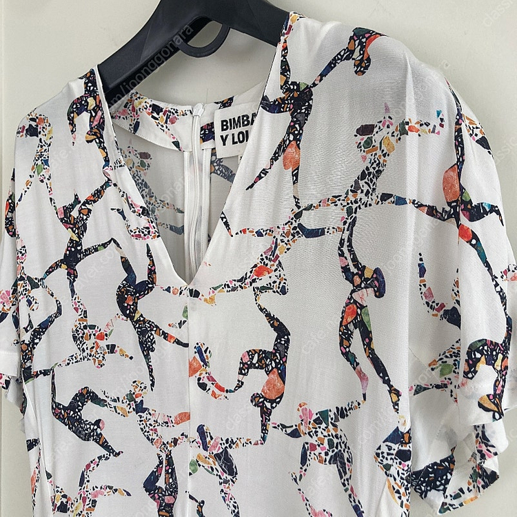 빔바이롤라 BIMBA Y LOLA 일러스트 원피스/ 한섬 타임 마인 랑방 띠어리 이자벨마랑 바네사브루노 구호 마쥬 ... 이미지