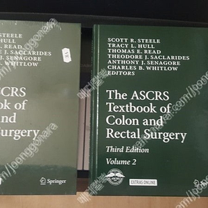 [의학도서,의학서적] The ASCRS Textbook of Colon and Rectal Surgery,3/e(외과 책)판매합니다.