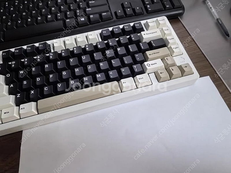레이니 치화키캡 hi8 화이트블루 키캡2개 팝니다--0