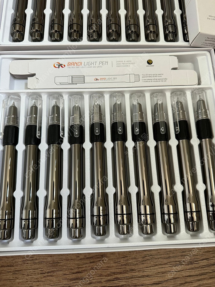 반디 라이트펜 볼펜10p--1