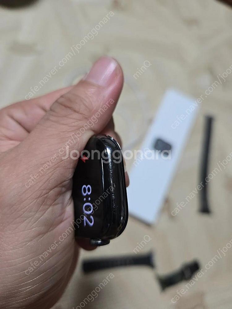 애플워치8 블랙스뎅 애케플+밀레니즈루프--3