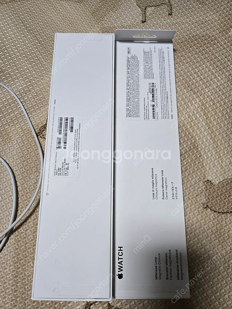 애플워치8 블랙스뎅 애케플+밀레니즈루프--6