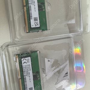 노트북용 램 팝니다. 하이닉스 DDR5 8gb x2 (16gb)