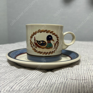 american decoy cup & saucer set