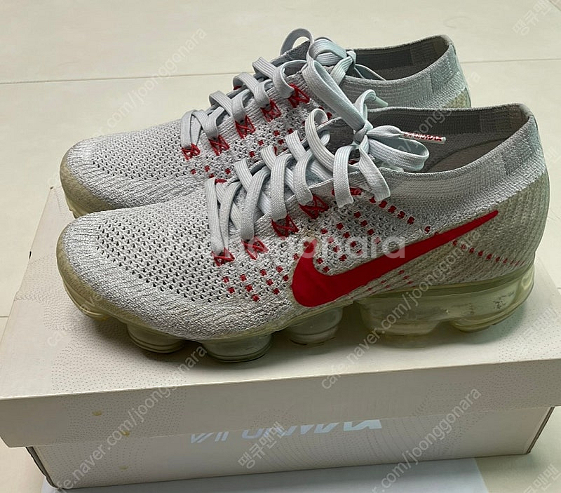 [ 255 ] 나이키 베이퍼맥스 og 플라이니트 흰빨--0