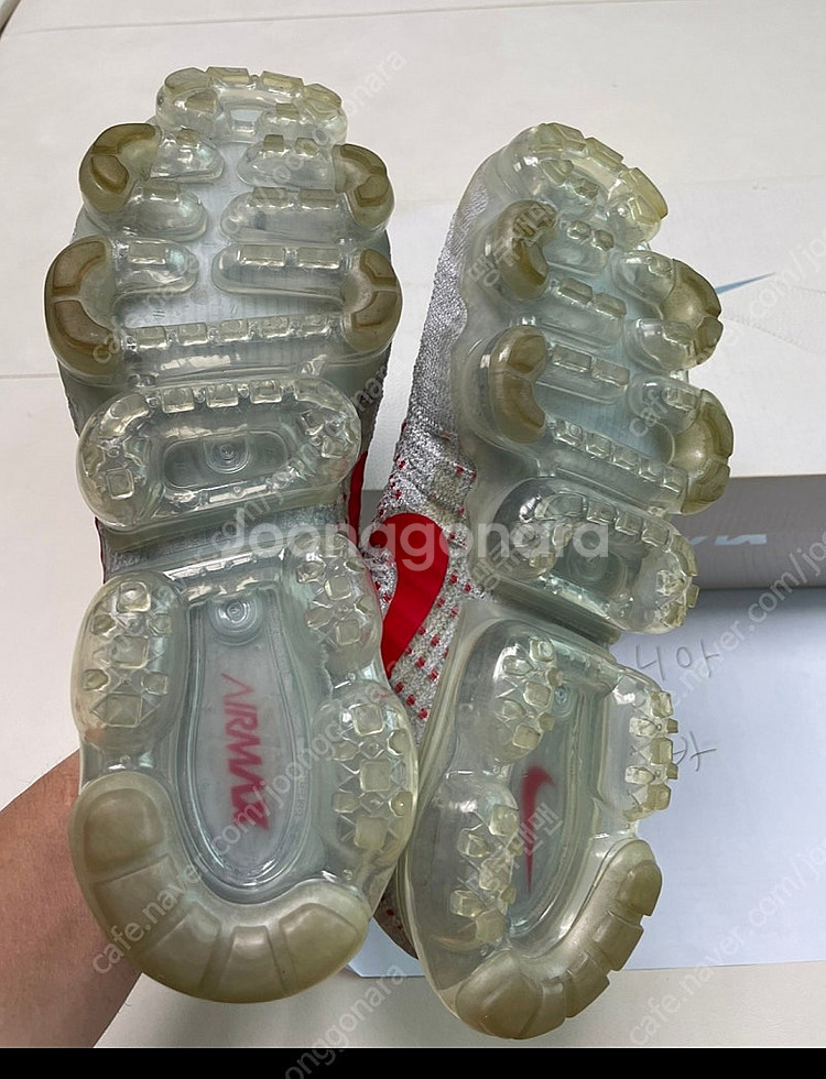 [ 255 ] 나이키 베이퍼맥스 og 플라이니트 흰빨--3