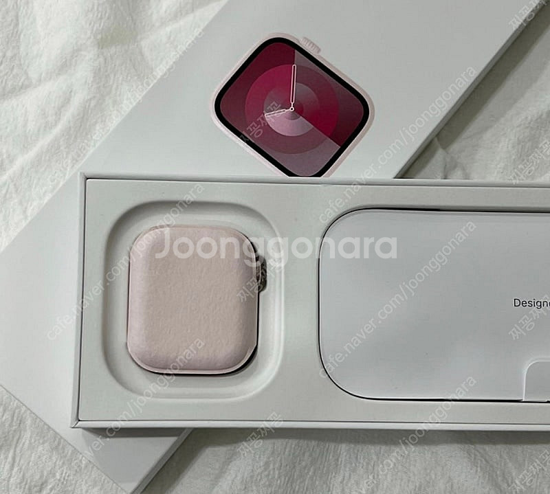 애플워치9 45mm 핑크 AAAAAAAA+급 판매해요‘...--1