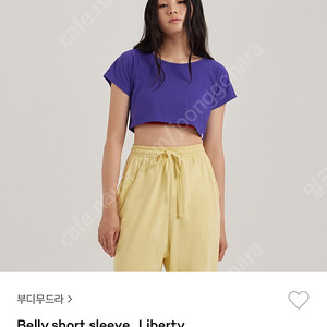 부디무드라 Belly short sleeve