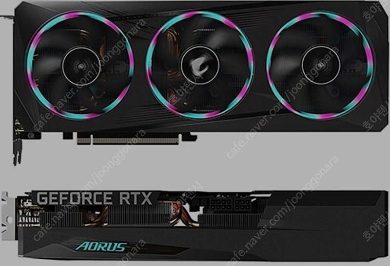 그래픽카드 기가바이트 AORUS 게이밍 GAMING RTX 3060TI ELITE D6 8GB 판매합니다