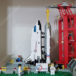 올드레고 6339+6614 팝니다 (우주왕복선 발사대) Shuttle Launch Pad + Launch Evac