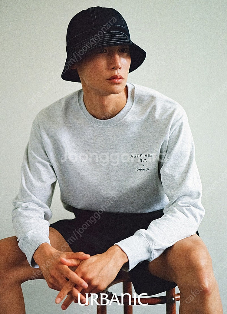 얼바닉30 agos muni sweat shirt 그레...--3
