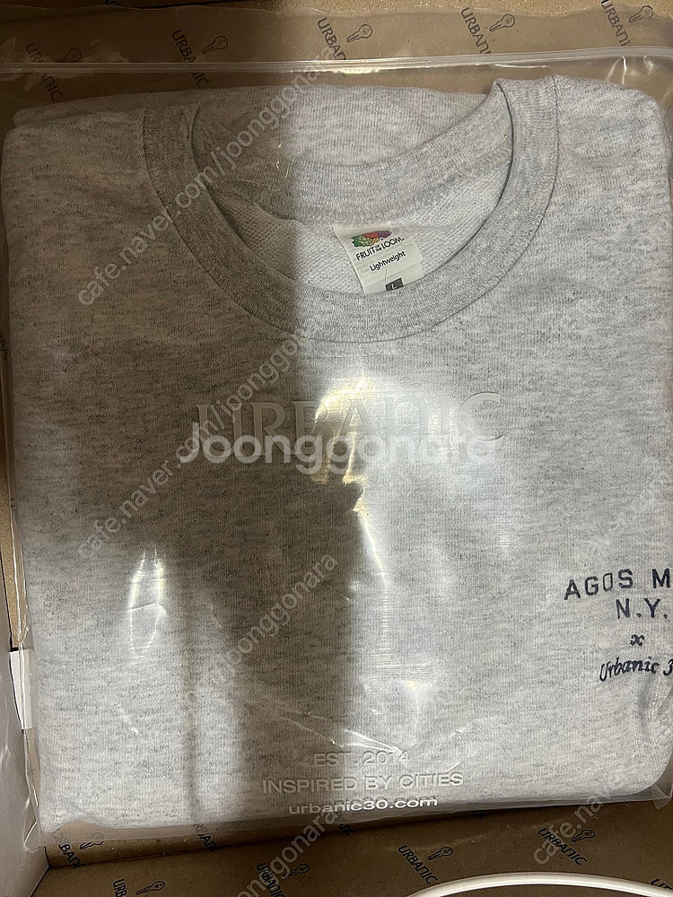 얼바닉30 agos muni sweat shirt 그레...--6