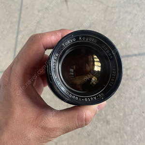 탑콘, 탑코르 topper 58mm f1.4 블랙 렌즈 m42