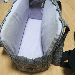 바비아나 강아지가방 블랭킷 큐브