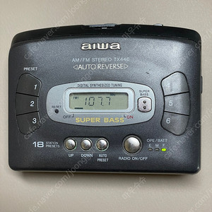 aiwa 아이와 TX446 워크맨 라디오