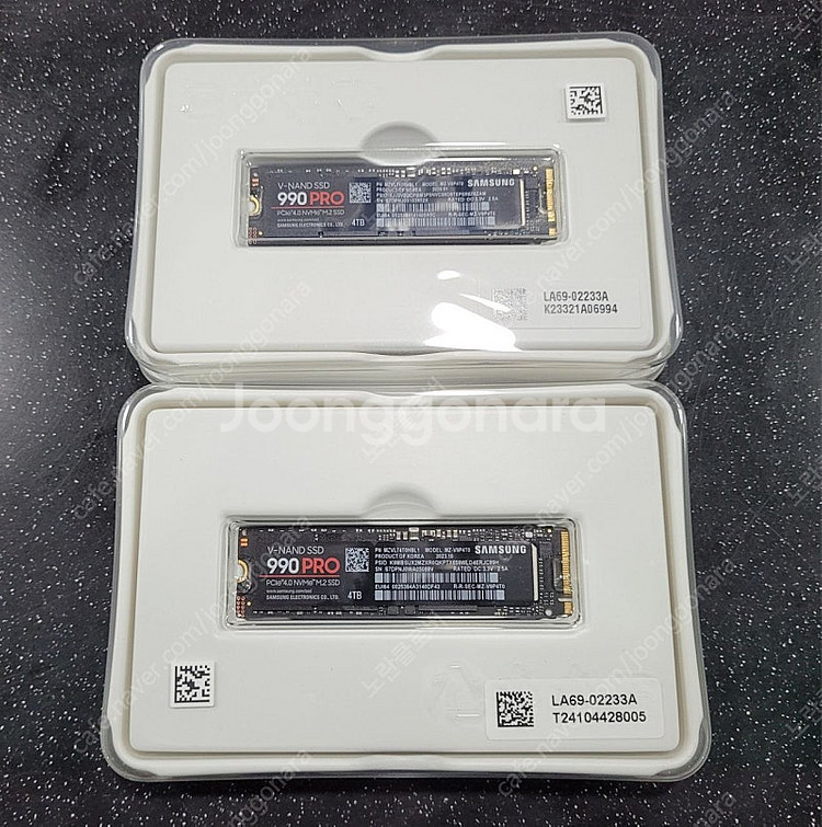 삼성 NVMe M.2 SSD 990 PRO 4TB 팝니...--1