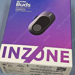 소니 인존버즈 INZONE Buds 블랙