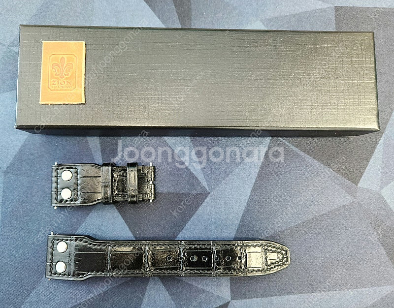 iwc 빅파일럿46 엘리(블랙)스트랩- 시온스트랩--0