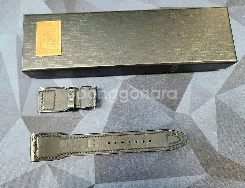 iwc 빅파일럿46 엘리(블랙)스트랩- 시온스트랩--1