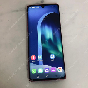 LG G9 벨벳 레드 128기가 무잔상! 8만원 판매합니다