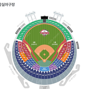 7/31(수) 엘지 vs 한화 3루 네이비석 327블록 4연석 양도