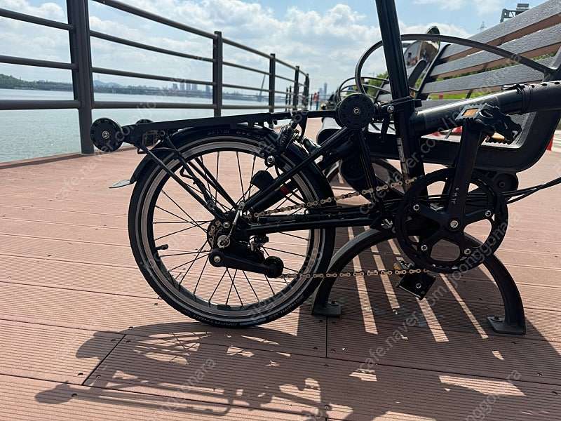 2017 브롬톤 M6R 블랙에디션 허브다이나모 올블랙--3