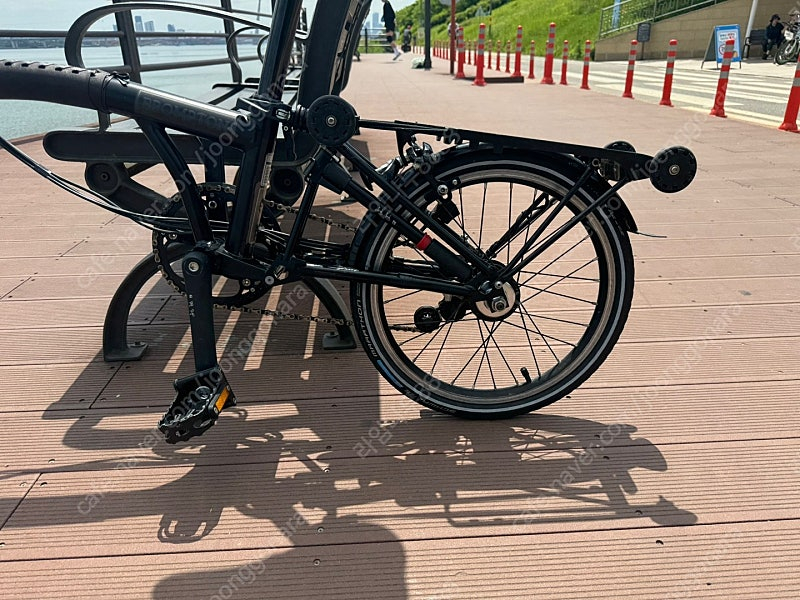 2017 브롬톤 M6R 블랙에디션 허브다이나모 올블랙--5