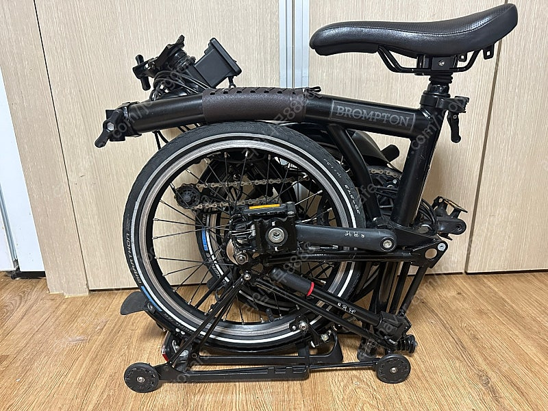 2017 브롬톤 M6R 블랙에디션 허브다이나모 올블랙--6