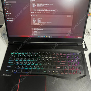 Msi 게이밍노트북 144hz i7 32g rtx2060 판매합니다.