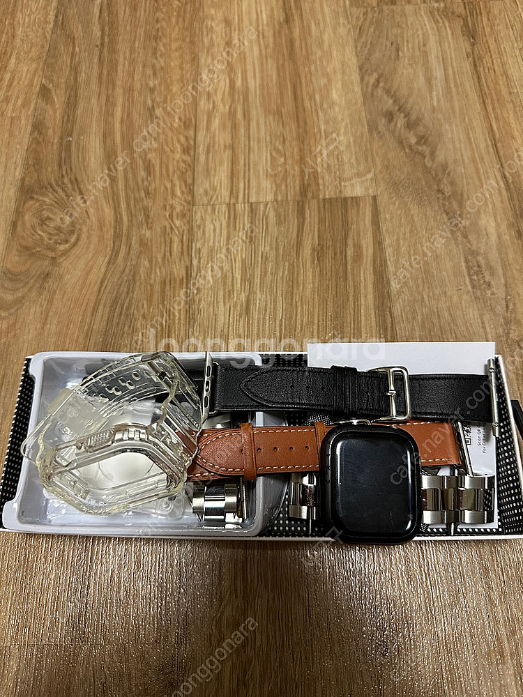 애플워치 8 45mm 스테인리스 실버, 케이스티파이 커...--7