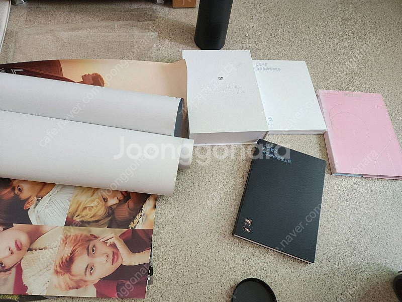 bts 앨범4개 브로마이드 공식,비공식 여러장 포카--2