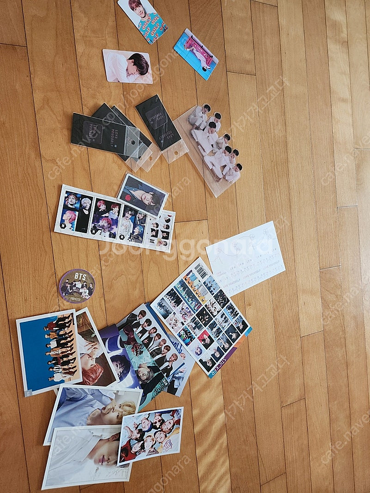 bts 앨범4개 브로마이드 공식,비공식 여러장 포카--3