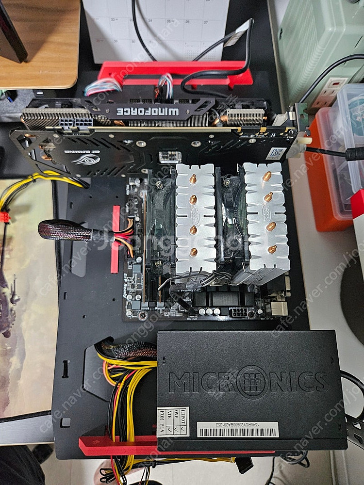 pc 컴퓨터 본체(i7, gtx970, 오픈형 케이스)--0
