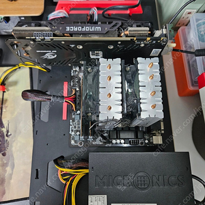 pc 컴퓨터 본체(i7, gtx970, 오픈형 케이스)