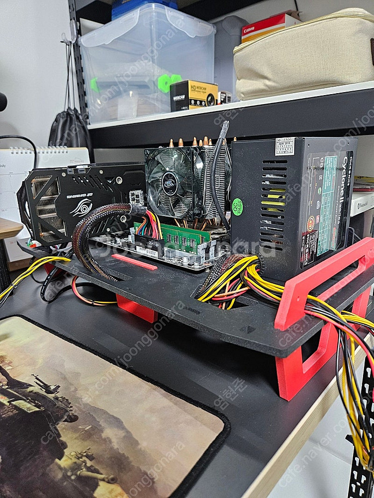 pc 컴퓨터 본체(i7, gtx970, 오픈형 케이스)--1