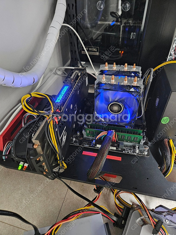 pc 컴퓨터 본체(i7, gtx970, 오픈형 케이스)--2