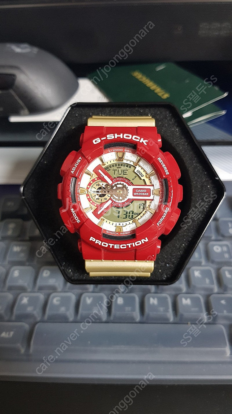 (거의새것) 지샥 / GA-110CS (아이언맨) 팝니...--0