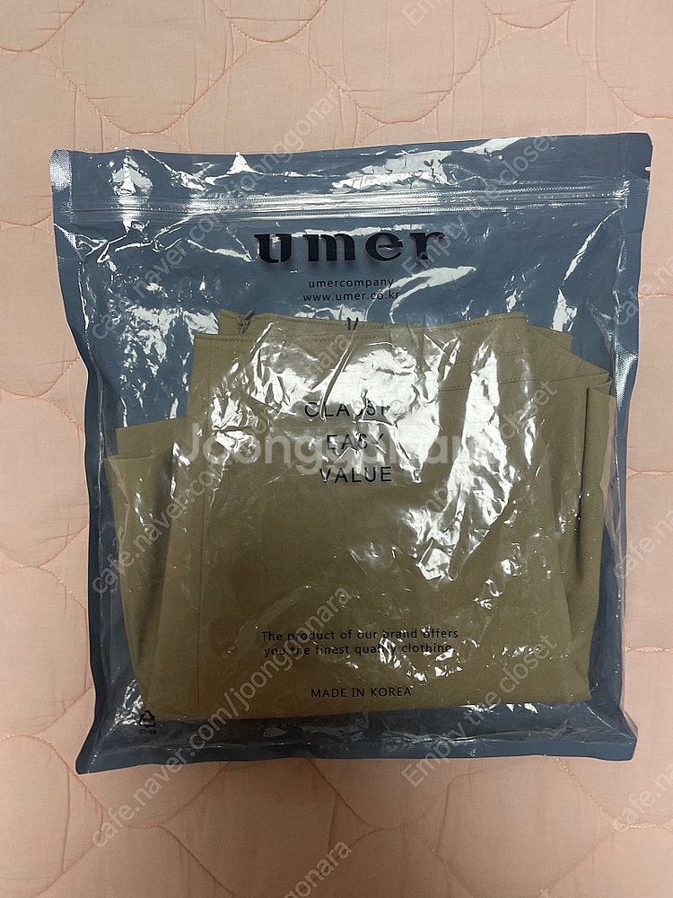 유메르 뉴베이직 쇼츠 진베이지 M--8