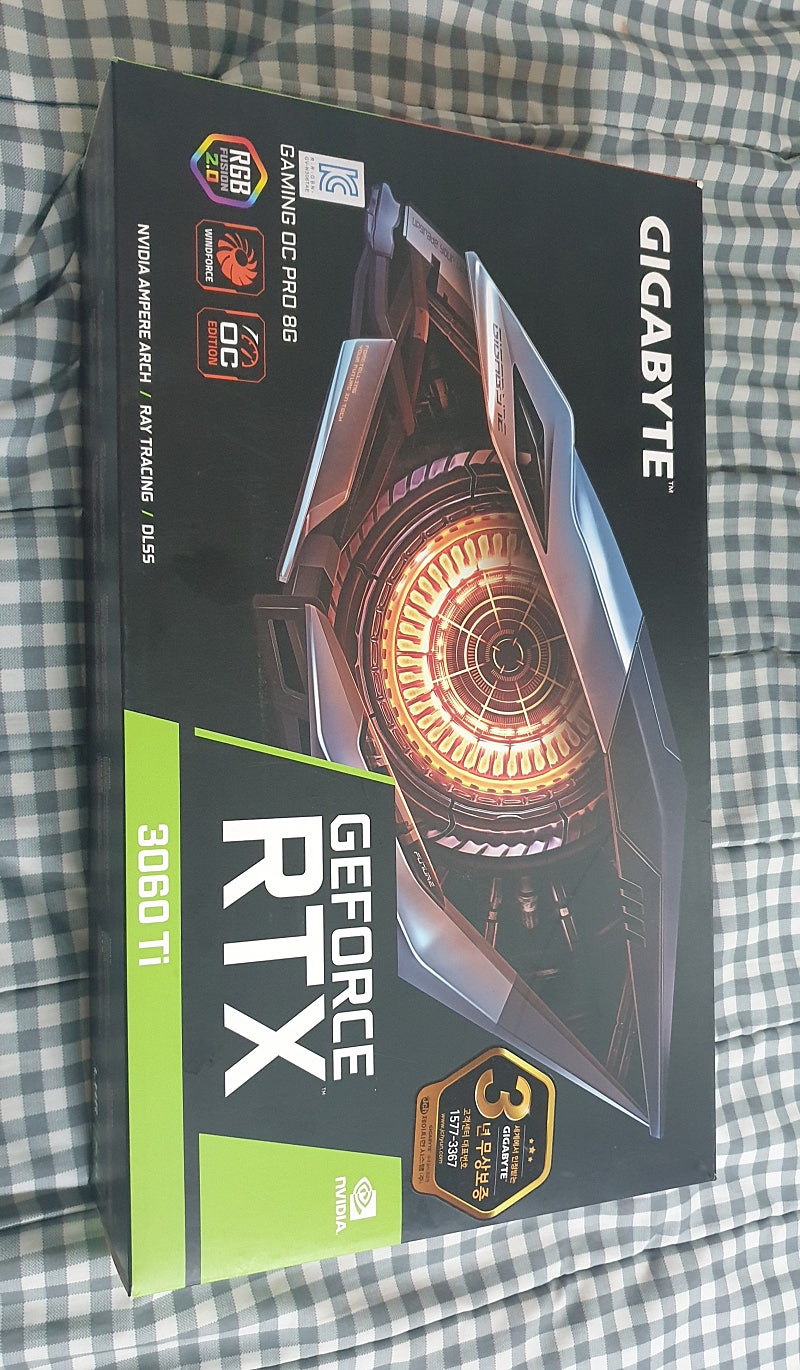 기가바이트 3060ti 그래픽카드 판매