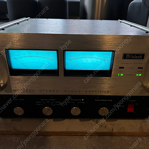 맥킨토시 Mcintosh MC2500 파워앰프 팝니다.