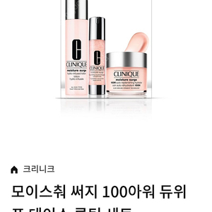 크리니크 써지 100아워