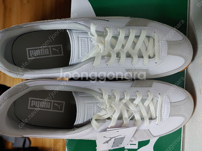 푸마 아미 트레이너 275mm(새상품, 화이트 그레이)--2