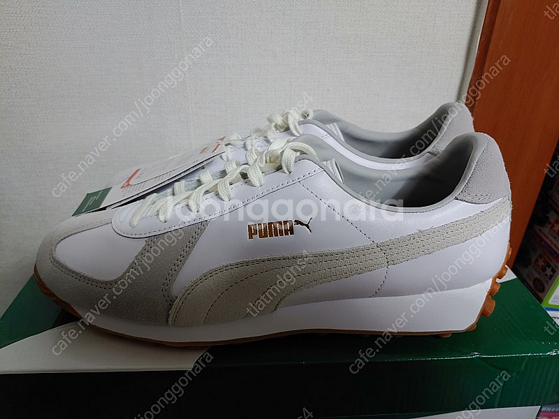 푸마 아미 트레이너 275mm(새상품, 화이트 그레이)--5