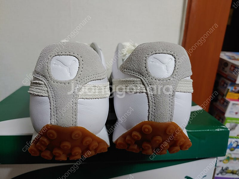 푸마 아미 트레이너 275mm(새상품, 화이트 그레이)--7