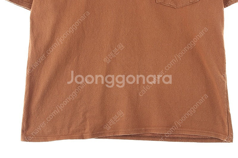 (XL) 칼하트 반팔 티셔츠 베이지 면 아메카지 박시핏--3