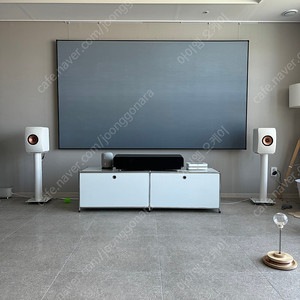 KEF ls50 meta + 파워노드 3(블루사운드)엠프 + 스탠드, 케이블, 리모컨, 풀박스